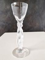 Bayel kristallen bacchante Antiek glas met figuur, Ophalen of Verzenden