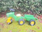 John Deere traptractor met aanhanger, Kinderen en Baby's, Ophalen, Zo goed als nieuw
