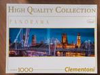 Puzzel 1000 stukjes Panorama London Clementoni, Ophalen of Verzenden, 500 t/m 1500 stukjes, Zo goed als nieuw