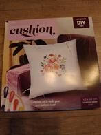 Borduurset kussensloop, Hobby en Vrije tijd, Borduren en Borduurmachines, Ophalen of Verzenden, Nieuw, Handborduren, Borduurpakket