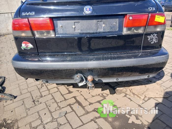 Achterbumper van een Saab 9-3, Auto-onderdelen, Carrosserie en Plaatwerk, Bumper, Saab, Gebruikt, 3 maanden garantie, Ophalen of Verzenden