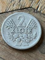 2 Zloty 1958 Polen, Postzegels en Munten, Munten | Europa | Niet-Euromunten, Ophalen of Verzenden, Polen, Losse munt