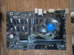 Gigabyte moederbord te koop met processor en geheugen, Ophalen of Verzenden, Zo goed als nieuw, DDR3