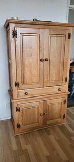 Lichte massieve eikenhouten kast Oisterwijk, Huis en Inrichting, Ophalen of Verzenden, Zo goed als nieuw