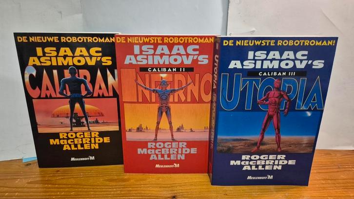 ASIMOV'S Caliban Trilogie Zo Goed als nieuw, Boeken, Science fiction, Zo goed als nieuw, Ophalen of Verzenden