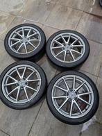 18 inch originele AMG velgen zomerbanden Mercedes A B cla c, Auto-onderdelen, Banden en Velgen, Ophalen, 18 inch, 245 mm, Velg(en)