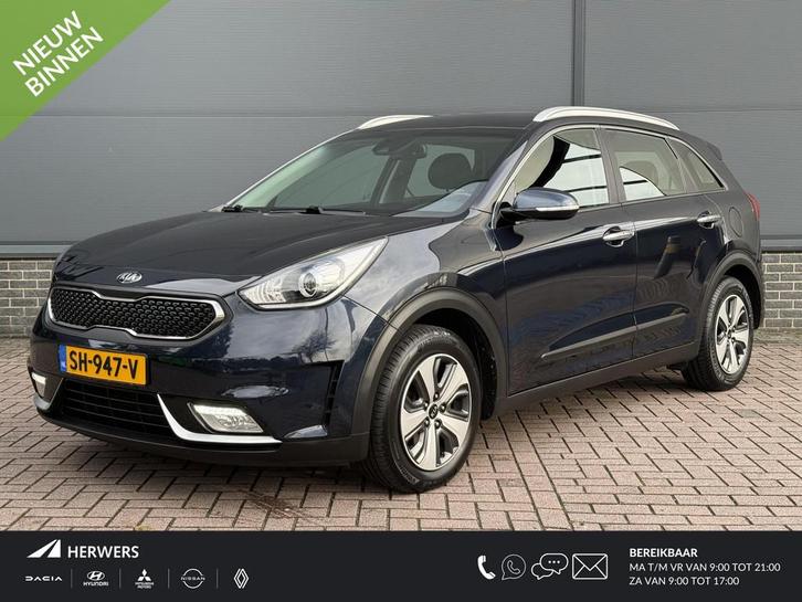Kia Niro 1.6 GDi Hybrid DynamicLine / Eerste Eigenaar / Deal, Auto's, Kia, Bedrijf, Te koop, Niro, ABS, Achteruitrijcamera, Airbags