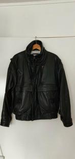 Motorjack, kort model, zwart leer, Ophalen of Verzenden, Jas | leer
