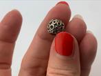 X637 Pandora goud op zilveren bedel rondjes, Sieraden, Tassen en Uiterlijk, Bedels, Pandora, Ophalen of Verzenden, X, Zilver