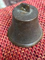 Antieke Bronzen Bel met Klepel, Antiek en Kunst, Ophalen of Verzenden, Brons