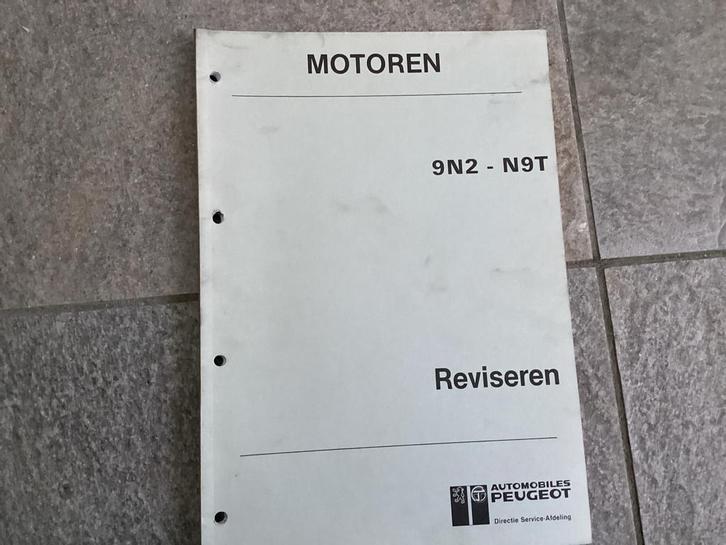Peugeot 9N2-N9T Motor Revisie Documentatie, Boeken, Auto's | Boeken, Ophalen of Verzenden