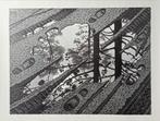 M.C.Escher Modderplas prent 1971, Antiek en Kunst, Verzenden