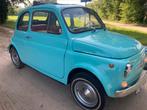 fiat 500 F 1967 lichtblauw ,roestvrij, Auto's, Oldtimers, Cabriolet, Overige kleuren, Handgeschakeld, Particulier