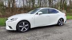 Lexus IS 300H 2.5 Hybrid CVT 2015 Wit Zeer betrouwbaar, Auto's, Lexus, Automaat, Achterwielaandrijving, 181 pk, Leder en Stof