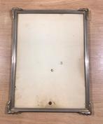 Vintage fotolijst zilverkleurig, Antiek en Kunst, Ophalen of Verzenden