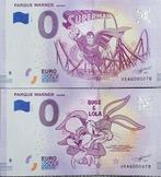 0 euro Spanje 2018 SET Parque Warner, Ophalen of Verzenden, Spanje, Setje