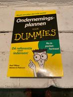 Ondernemingsplannen voor Dummies, Ophalen of Verzenden, Nieuw, Management