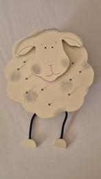 Schattig Houten Schaap Nachtlampje kinderlampje muurlamp, Ophalen of Verzenden, Minder dan 50 cm, Hout, Landelijk