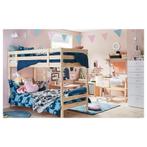Mydal Frame stapelbed, grenen, 90x200 cm, Ophalen, Zo goed als nieuw, Stapelbed