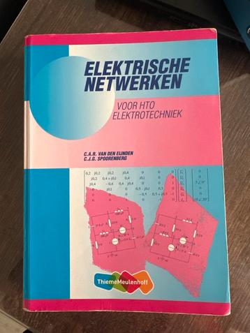 Elektrotechnische Netwerken - Leerboek HTO beschikbaar voor biedingen
