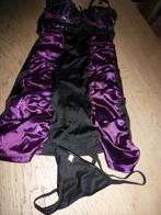 Maat s setje paars mer zwart nieuw, Onbekend, Ophalen of Verzenden, Overige kleuren, Setje