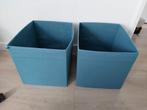 Blauwe bakken voor Ikea Kallax kast, Doe-het-zelf en Verbouw, Kratten en Dozen, Gebruikt, Ophalen of Verzenden