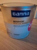 Muurverf 2,5 liter, Ophalen, Blauw, Nieuw, Verf