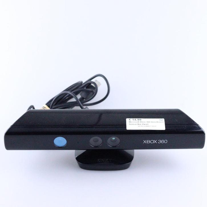 Microsoft Xbox 360 Slim Kinect Sensor Bar Zwart, Spelcomputers en Games, Games | Xbox 360, Zo goed als nieuw
