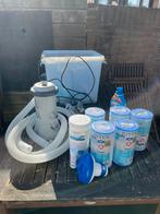 Zwembad pomp intex + 6 filters + div accessoires, Tuin en Terras, Zwembad-toebehoren, Zo goed als nieuw, Ophalen