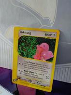 lickitung 90/147 Pokémon aquapolis 2002, Nieuw, Ophalen of Verzenden, Losse kaart