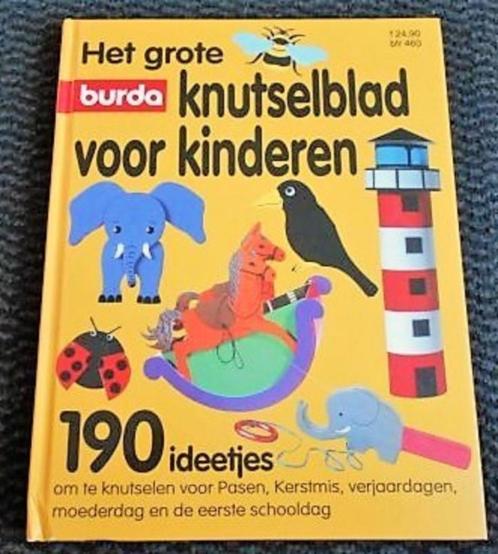 Burda Het grote knutselblad voor kinderen K628 knutselboek, Boeken, Hobby en Vrije tijd, Zo goed als nieuw, Scrapbooking en Knutselen