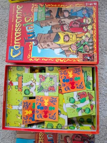 Carcassonne Junior - Kinderspel - Zo goed als nieuw beschikbaar voor biedingen