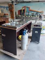 Mobiele Biertap + bier spoelblad met ombouw, Witgoed en Apparatuur, Ophalen, Gebruikt, Wunderbar