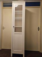 Vitrinekast Hemnes wit, Huis en Inrichting, Kasten | Kledingkasten, Ophalen, 50 tot 100 cm, Zo goed als nieuw, 150 tot 200 cm