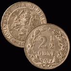 2,5 Cent - Wilhelmina 1890-1948, Ophalen of Verzenden, Koningin Wilhelmina, Overige waardes, Losse munt