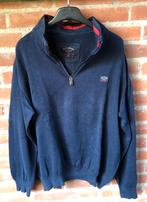 Paul & Shark Trui XL - Donkerblauw- 80% Katoen, Ophalen of Verzenden, Gedragen, Maat 56/58 (XL), Blauw