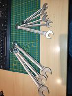 8 stuks steek ring sleutels inch maten gedore, Doe-het-zelf en Verbouw, Gereedschap | Handgereedschap, Ophalen of Verzenden, Zo goed als nieuw