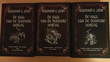 Raymond E. Feist - Saga van de Duistere Oorlog (3 delen) beschikbaar voor biedingen