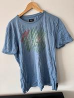 Fendi T-shirt - Maat M - Blauw, Kleding | Heren, T-shirts, Verzenden, Gedragen, Maat 48/50 (M), Blauw