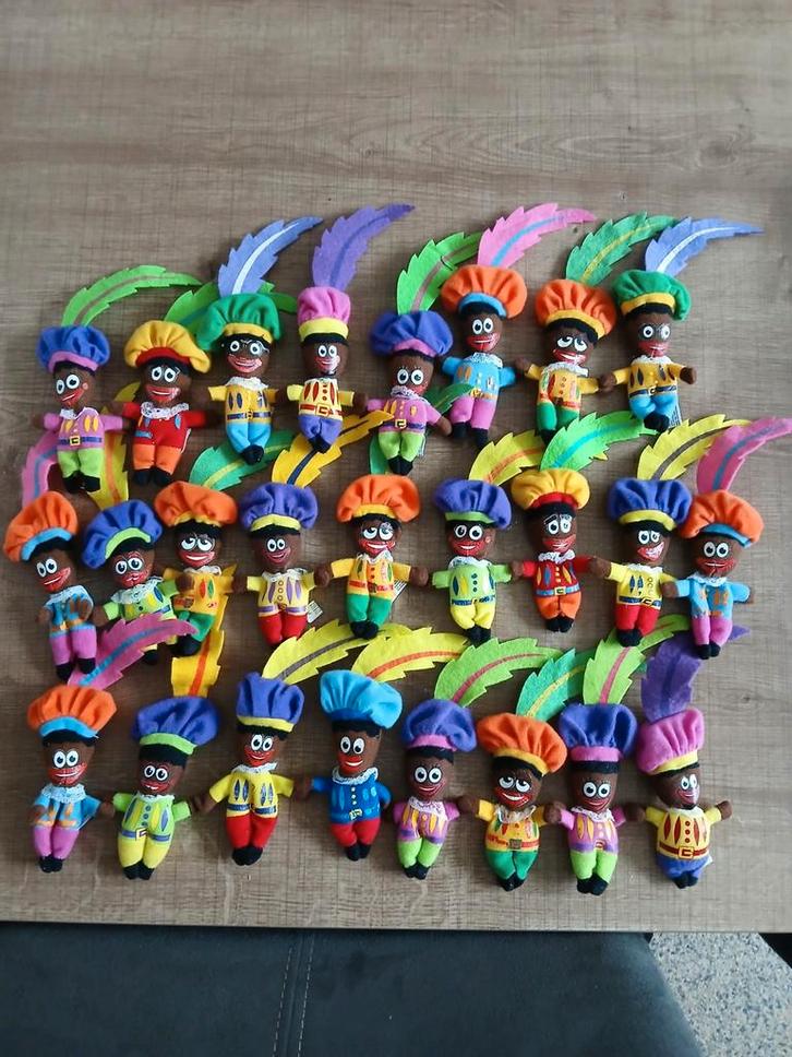 Zwarte Pietjes met Magneetjes, Verzamelen, Poppetjes en Figuurtjes, Zo goed als nieuw, Ophalen of Verzenden