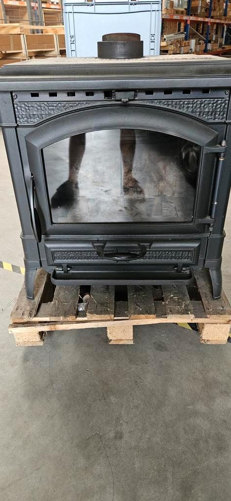 La Nordica Isotta (Als nieuw) houtkachel, Huis en Inrichting, Kachels, Gebruikt, Vrijstaand, Houtkachel, Hout, Ophalen of Verzenden