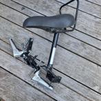 Zadel op stang model 1, Ophalen of Verzenden, Zo goed als nieuw, Zadel op stang, Voetsteuntjes