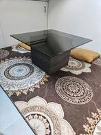 Eikenhouten Salontafel 75x75cm - Gebruikt, Gebruikt, 50 tot 100 cm, Modern, Minder dan 50 cm