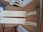 2 houten planken met steunen TEAB, Ophalen, Gebruikt