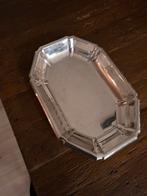 Antieke verzilverde schaal, Antiek en Kunst, Ophalen of Verzenden, Zilver