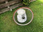 RACEFITS Achterwiel 28 inch 8 cassette versnellin. velgrem, Wiel, Gebruikt, Algemeen, Ophalen of Verzenden
