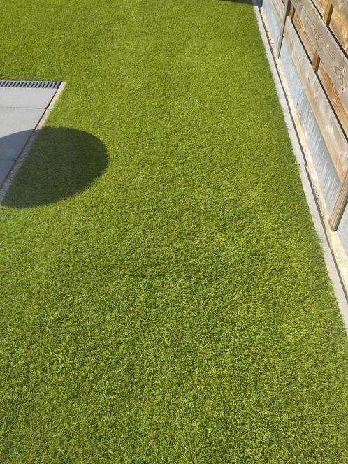 Kunstgras +- 23m2, Tuin en Terras, Gras en Kunstgras, Zo goed als nieuw, Kunstgras, 20 m² of meer, Ophalen