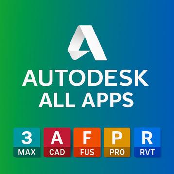 Autodesk Volledig Pakket - 12+ Pro Apps - AutoCAD, Inventor! beschikbaar voor biedingen