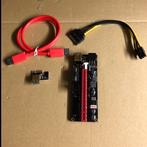 PCE164P-N08 VER009S PCI-E 1X to 16X Riser Adapter Card, Computers en Software, Pc- en Netwerkkabels, Ophalen of Verzenden, Nieuw