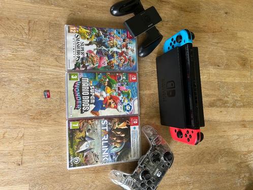 Nintendo Switch V2 met Spellen, Spelcomputers en Games, Spelcomputers | Nintendo Switch, Zo goed als nieuw, Switch 2019 Upgrade